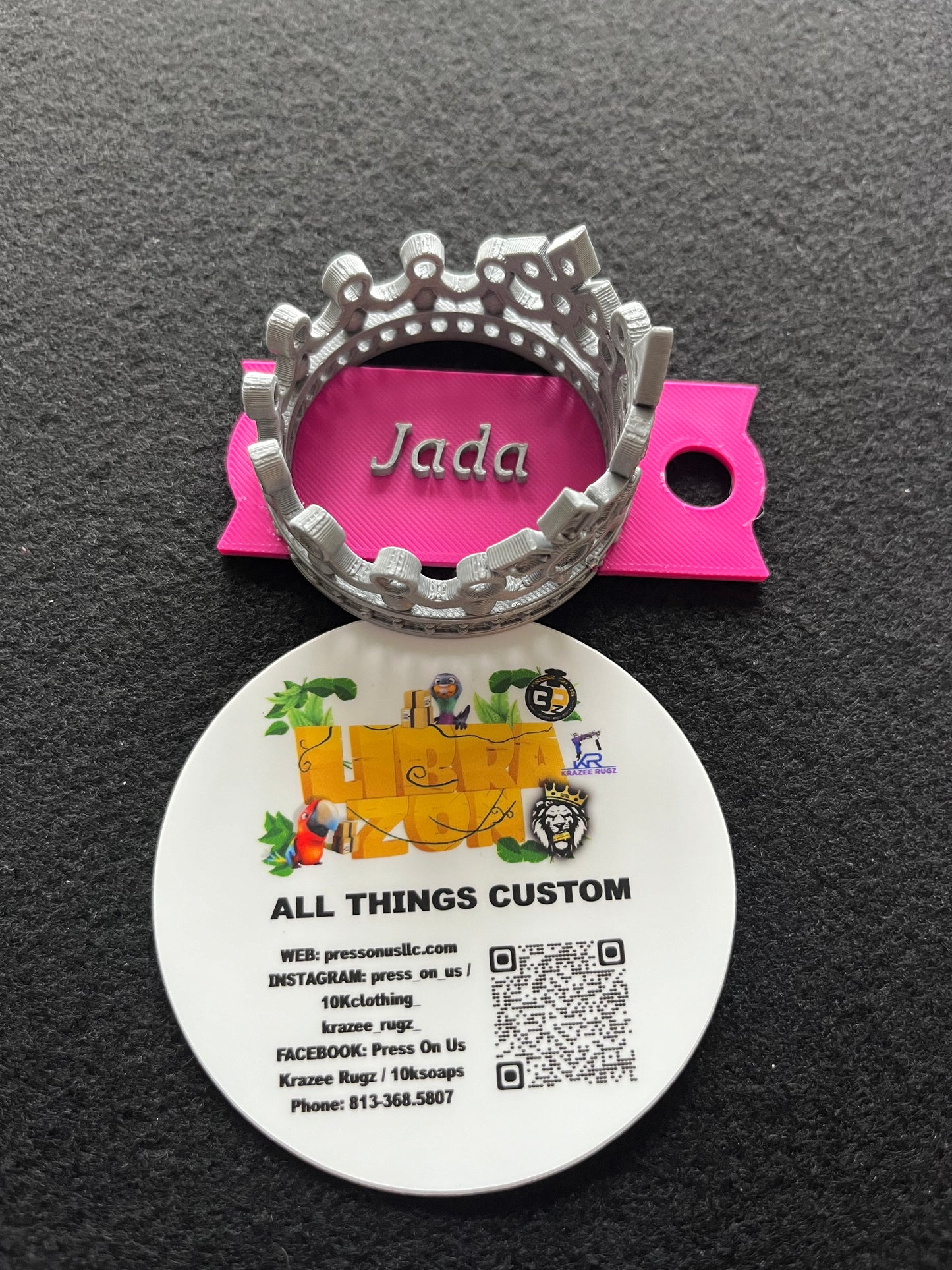 3D Crown Stanley Toppers | Press On Us, LLC