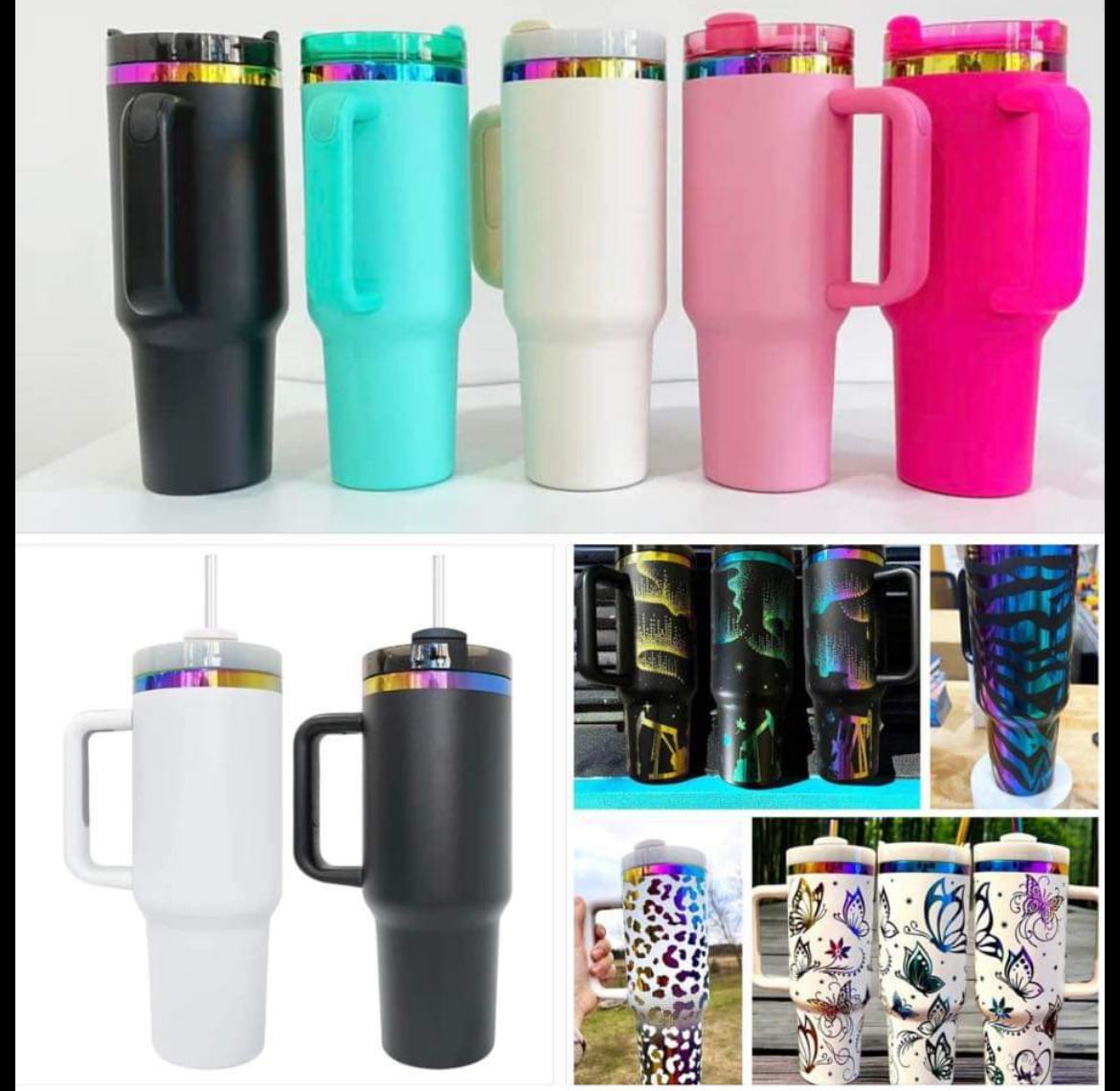 Dupe (Stanley) 40oz Tumblers | Press On Us, LLC
