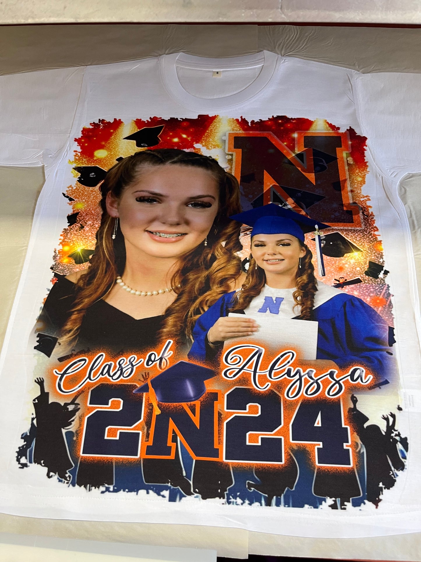 Graduation Shirts | Standard | Full Front | Full Coverage