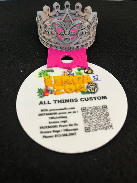 3D Crown Stanley Toppers | Press On Us, LLC