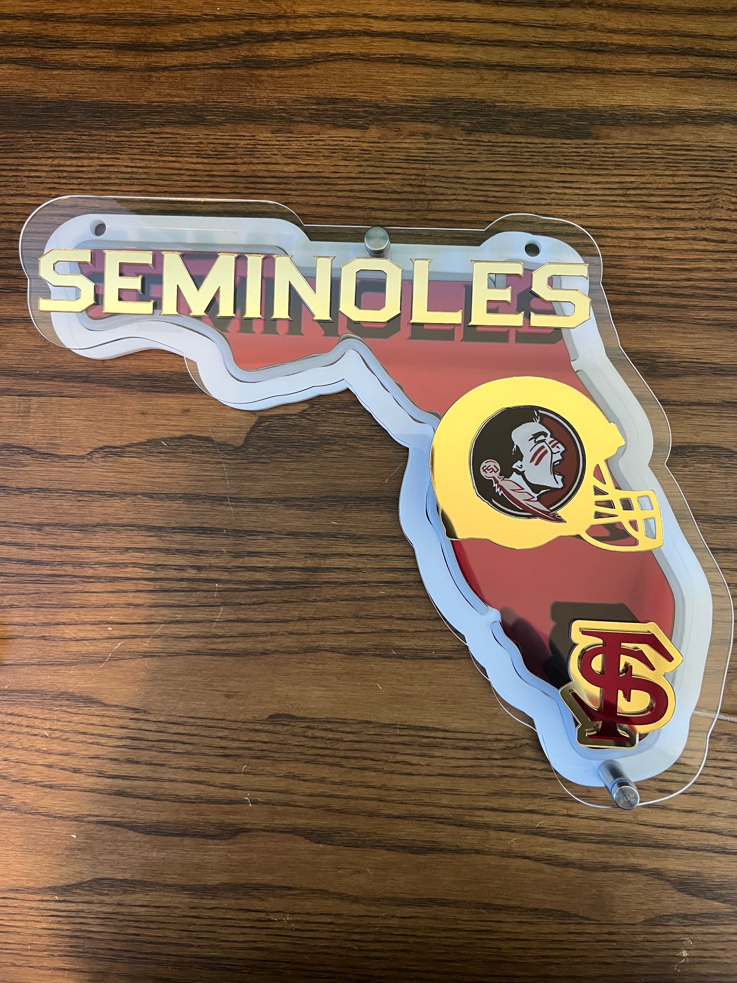 FL STATE Neon Light | Press On Us, LLC