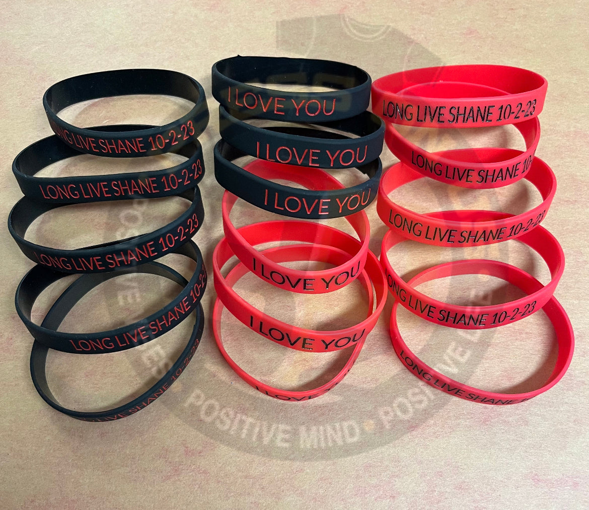 Silicone Bracelet | Press On Us, LLC