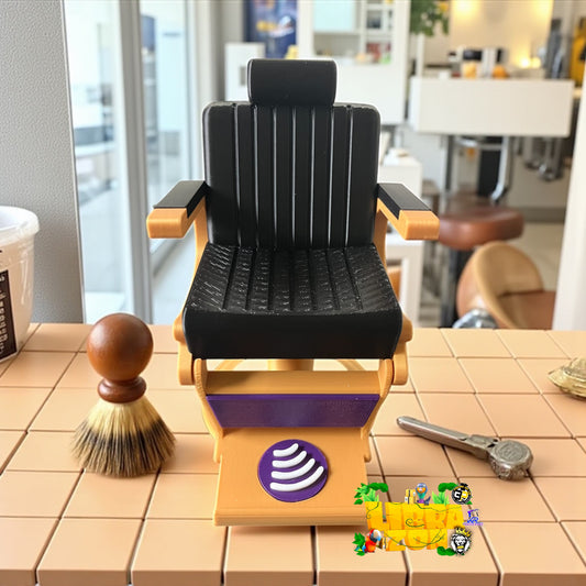 3D Barber/Beauty chair card holder (NFC)/ Press On Us, LLC