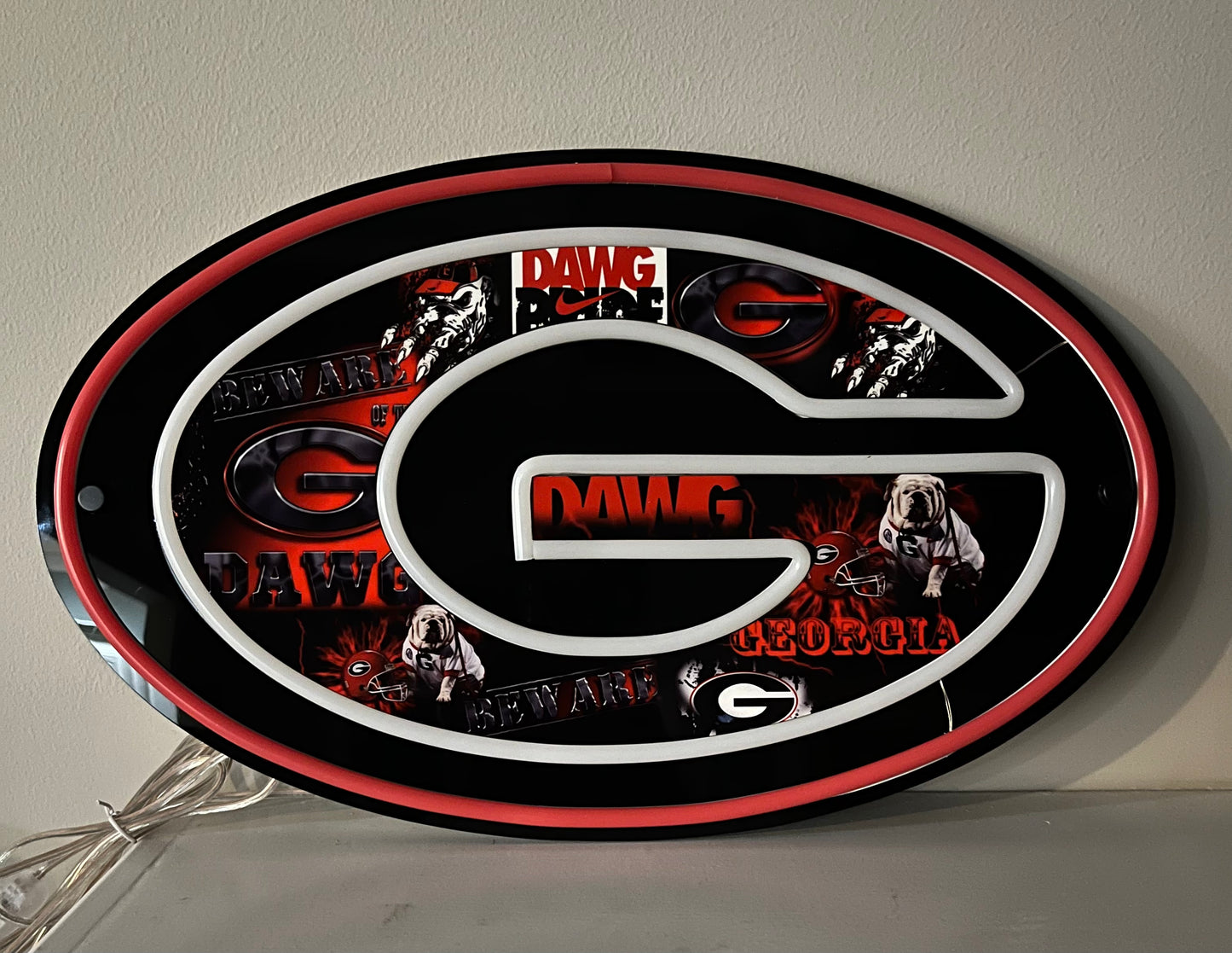 UGA Neon Light | Press On Us, LLC