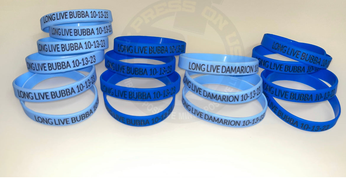 Silicone Bracelet | Press On Us, LLC