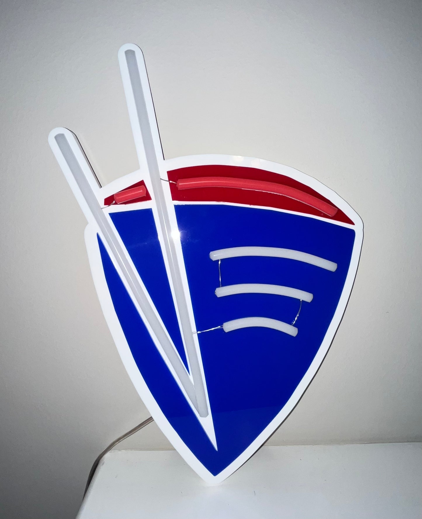 Veterans Band Neon Light | Press On Us, LLC