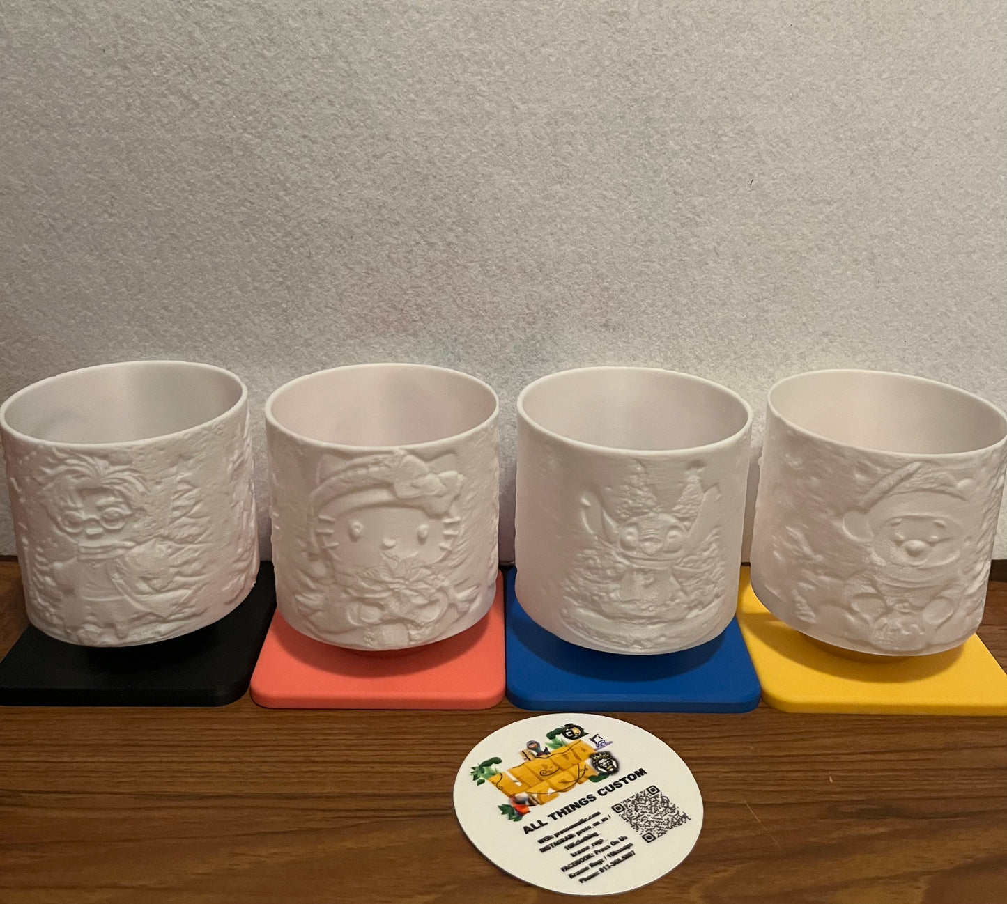 Lithograph Tealight lamp/ Press On Us, LLC