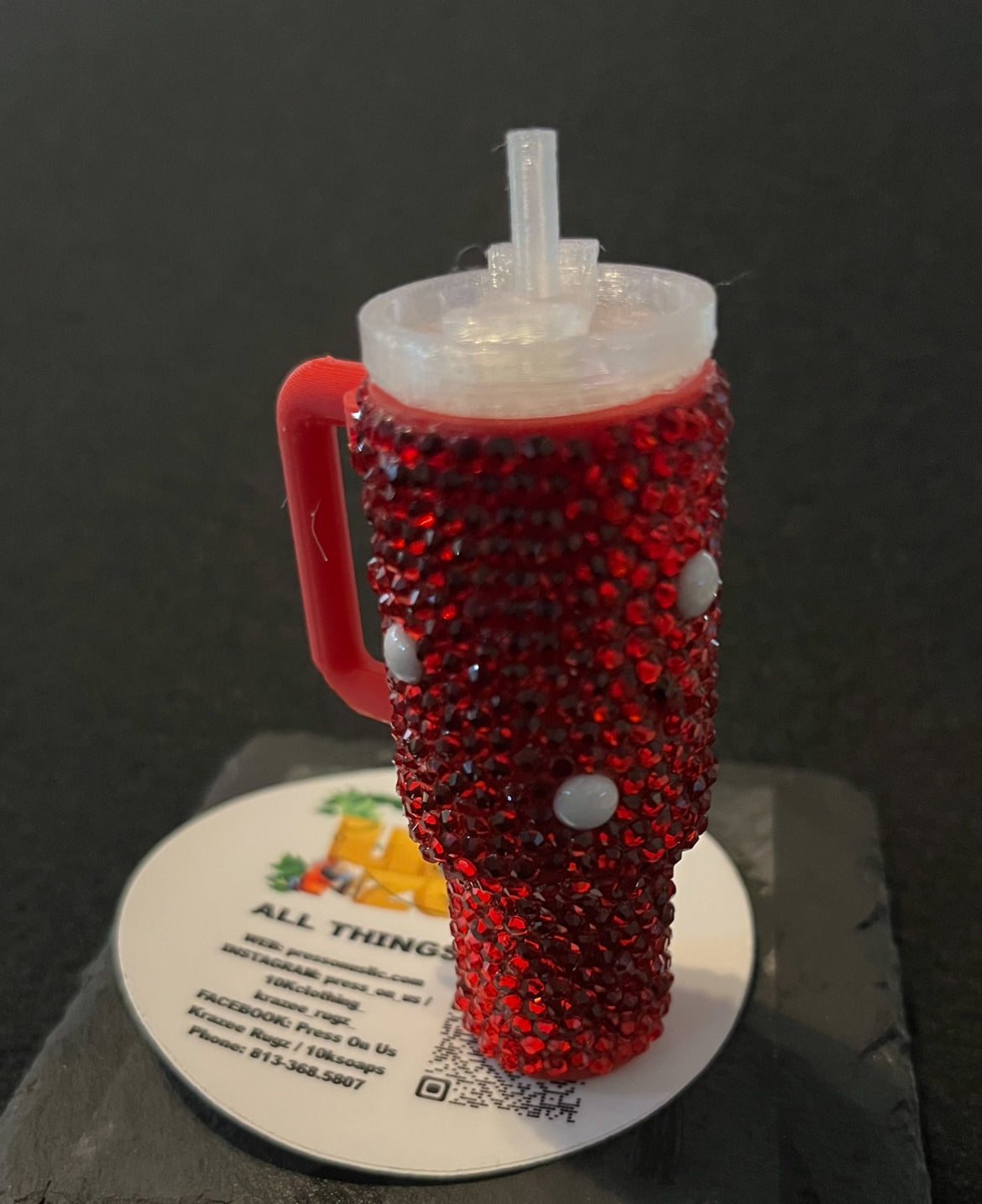 Tumbler Key Chain BLING KIT | Press On Us, LLC