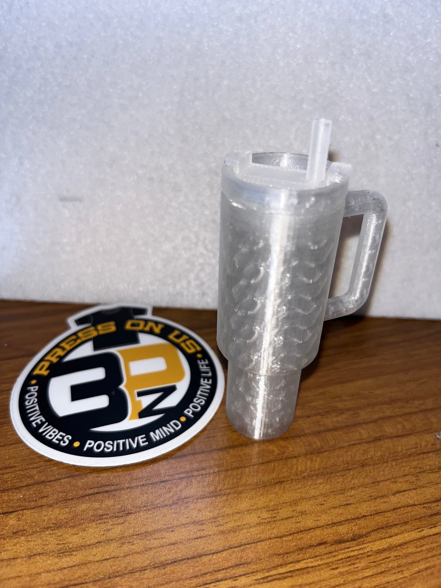Tumbler Key Chain w/chapstick | Press On Us, LLC
