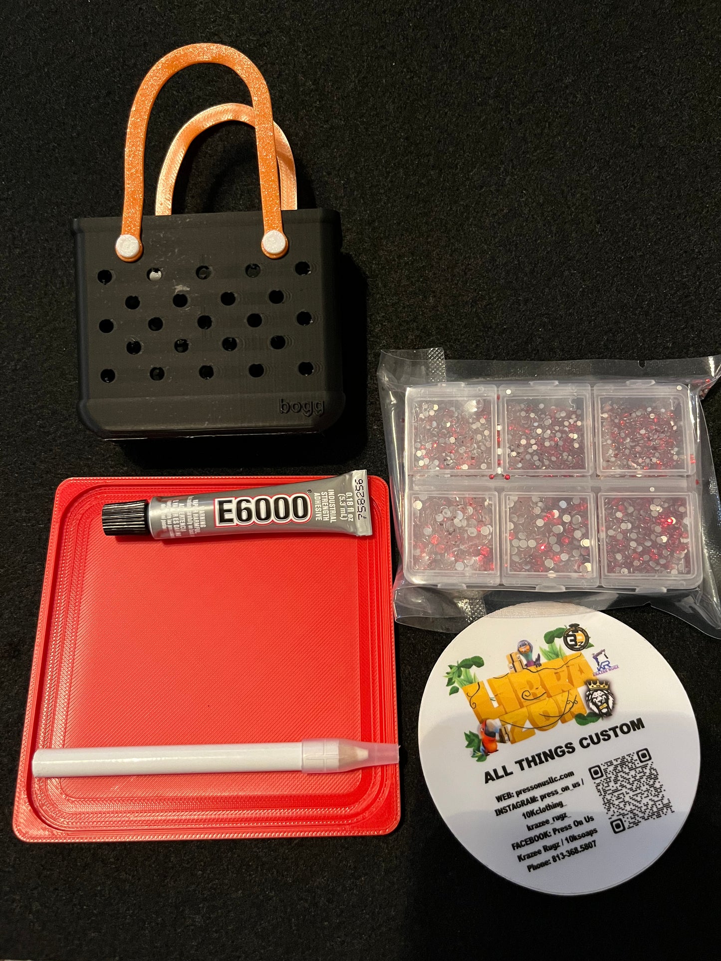 Mini Bogg Bag BLING KIT | Press On Us, LLC