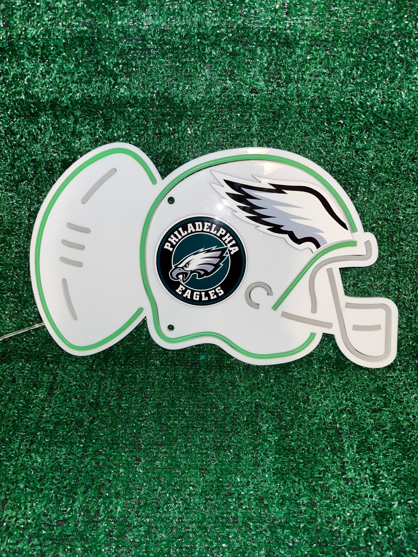 Football helmet Neon Light | Press On Us, LLC
