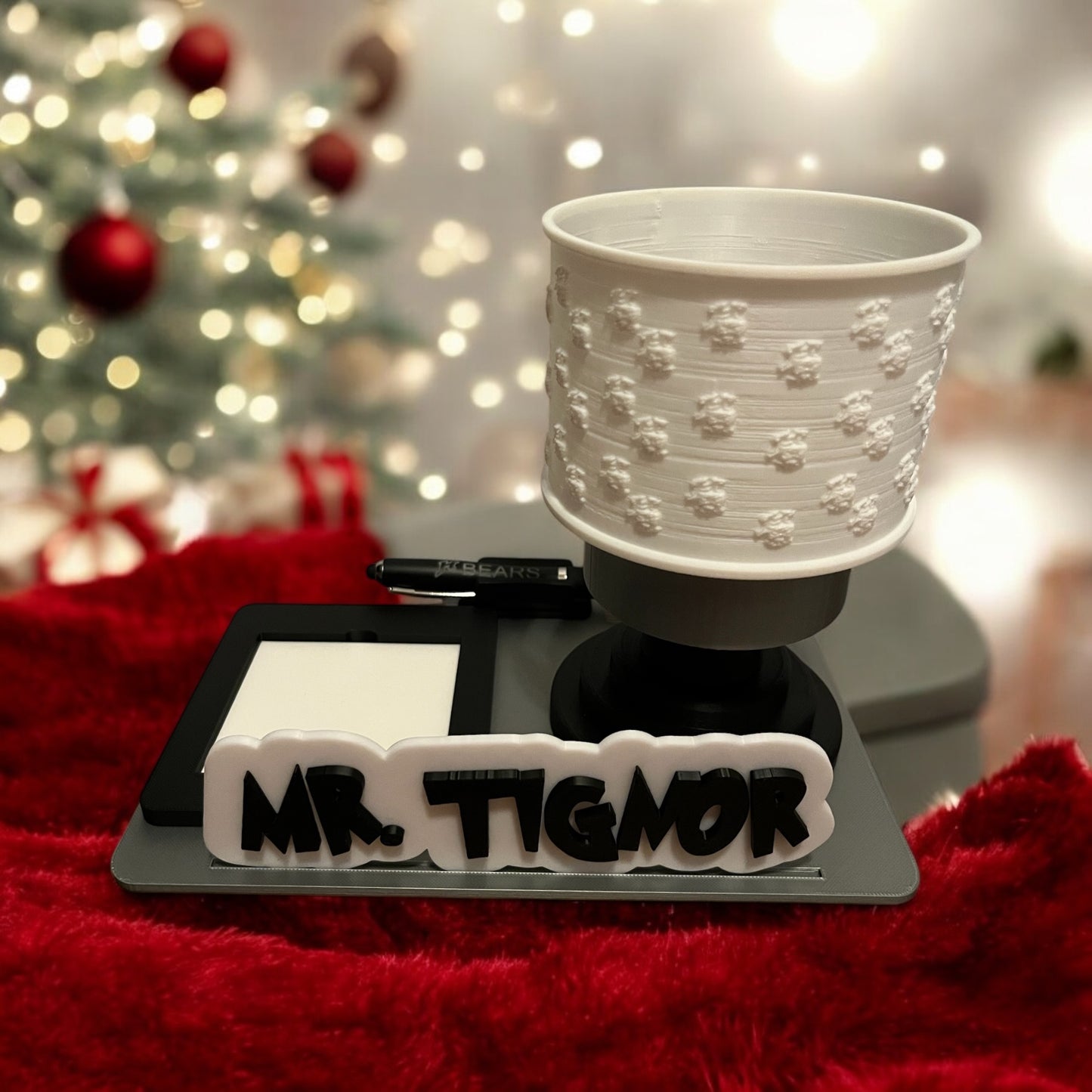 Custom Desk Lamp Sticky Pad/ Press On Us, LLC