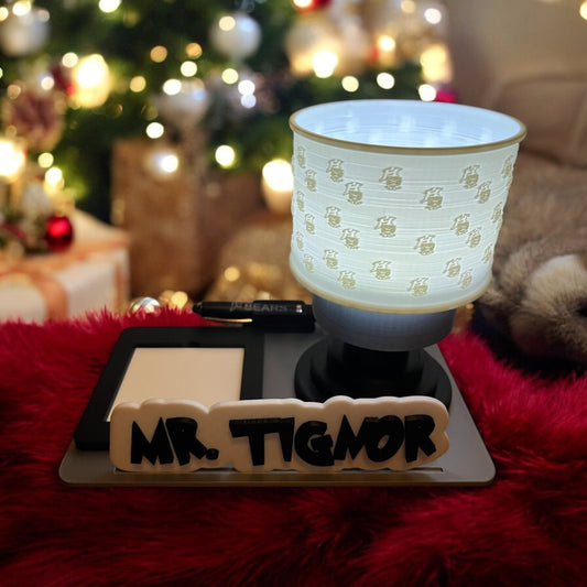 Custom Desk Lamp Sticky Pad/ Press On Us, LLC