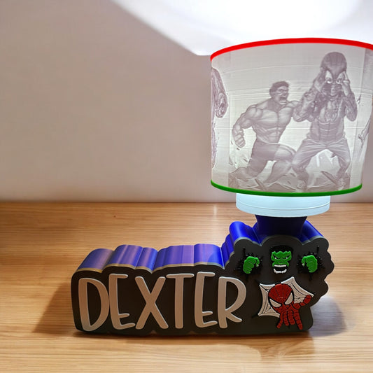 Name Plate- Pop Light lamp/ Press On Us, LLC