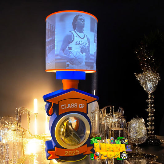 Grad Money dome Custom Pop Light lamp/ Press On Us, LLC