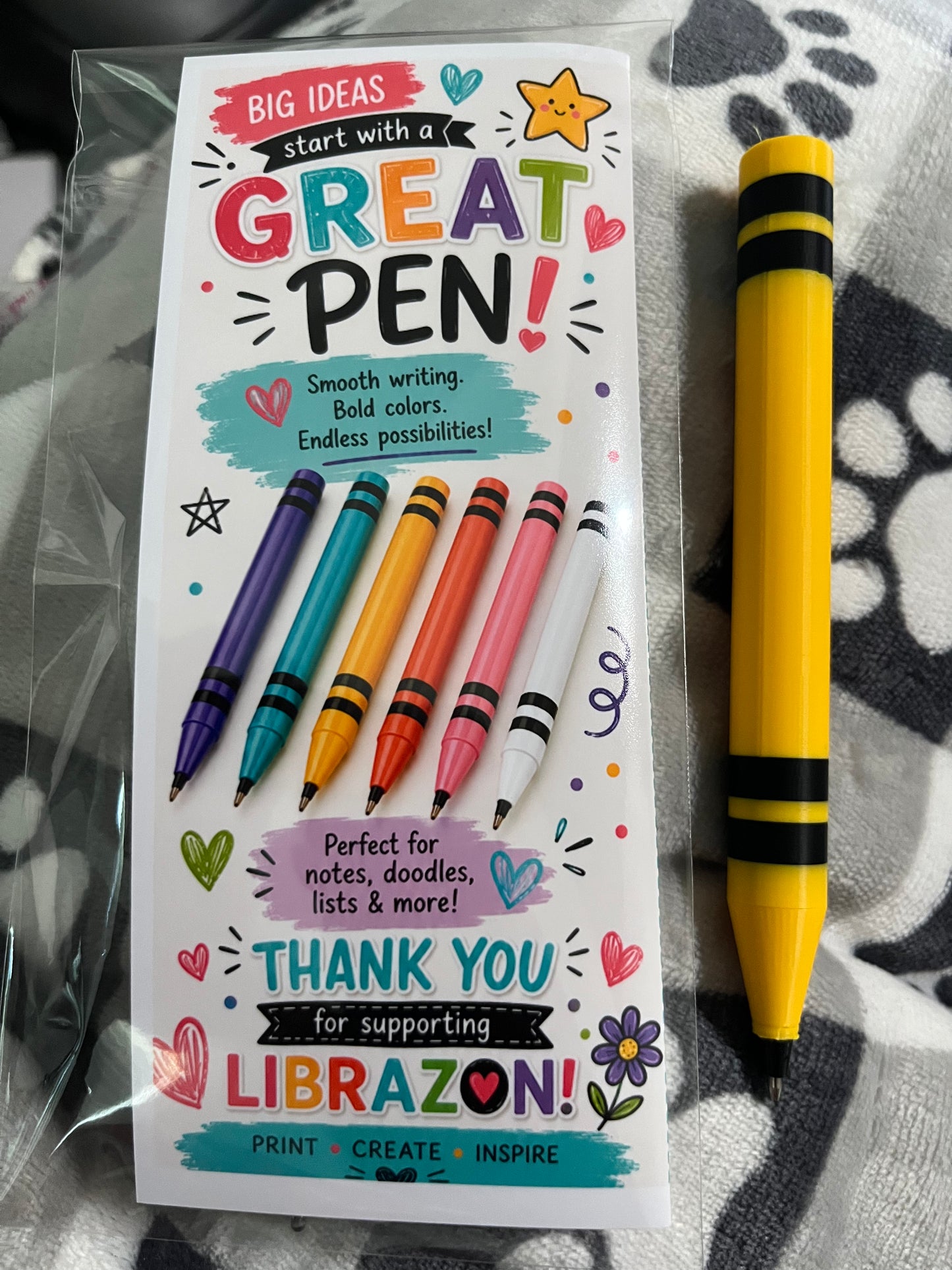 Pen Pencils & Crayons