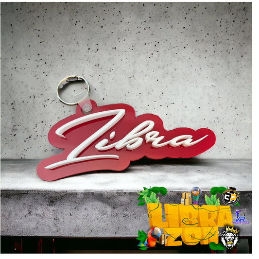 2 Layer Acrylic Key Chains| Press On Us, LLC