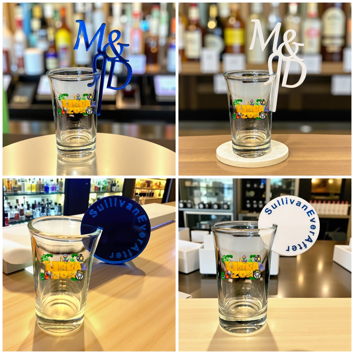 Acrylic Cake Charms and Drink Charms