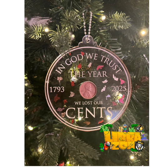 Penny Acrylic Ornaments / Coasters