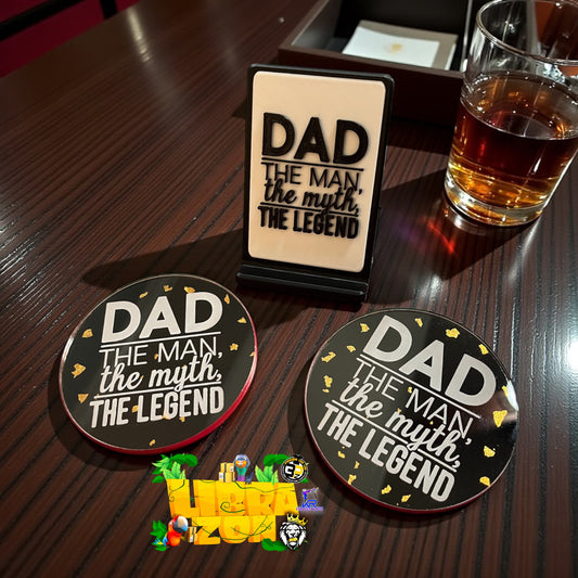Coasters and Phone stand