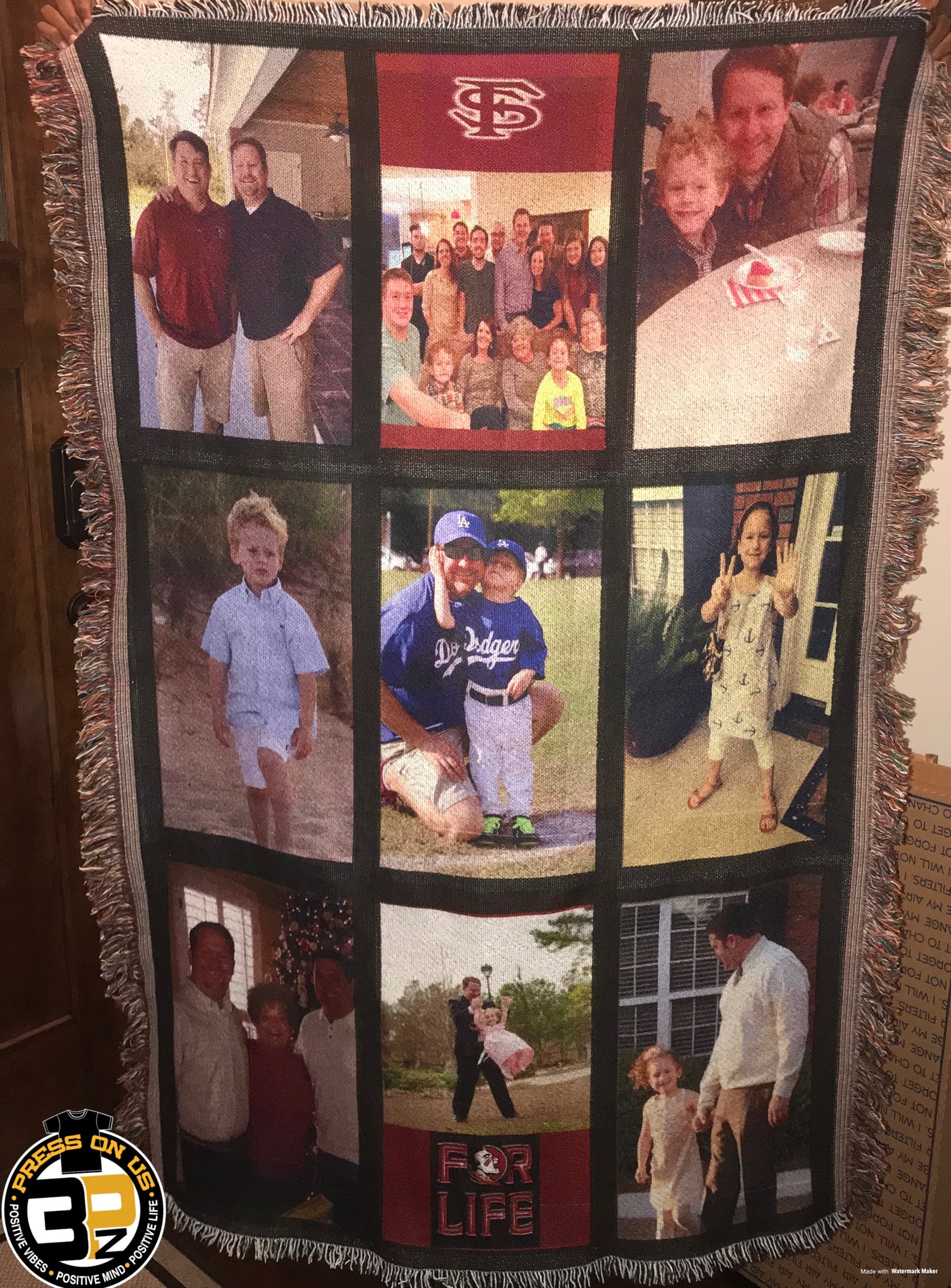 Custom Blankets | Press On Us, LLC