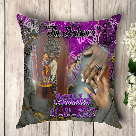 Custom Pillow Cover| Press On Us, LLC