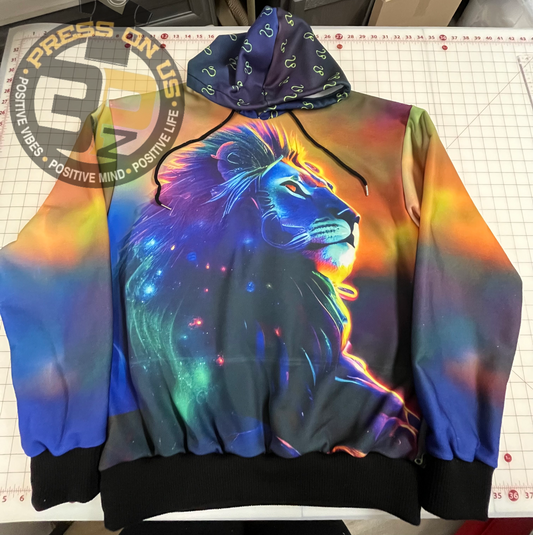 Custom Cut & Sew Hoodie | Press On Us, LLC