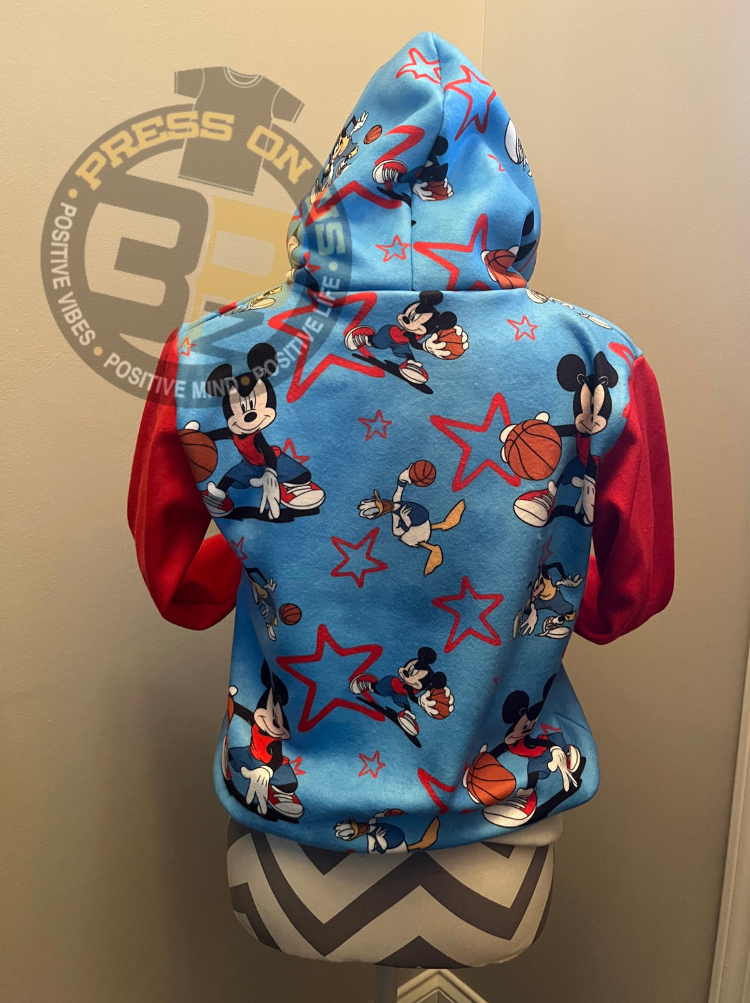Custom Cut & Sew Hoodie | Press On Us, LLC