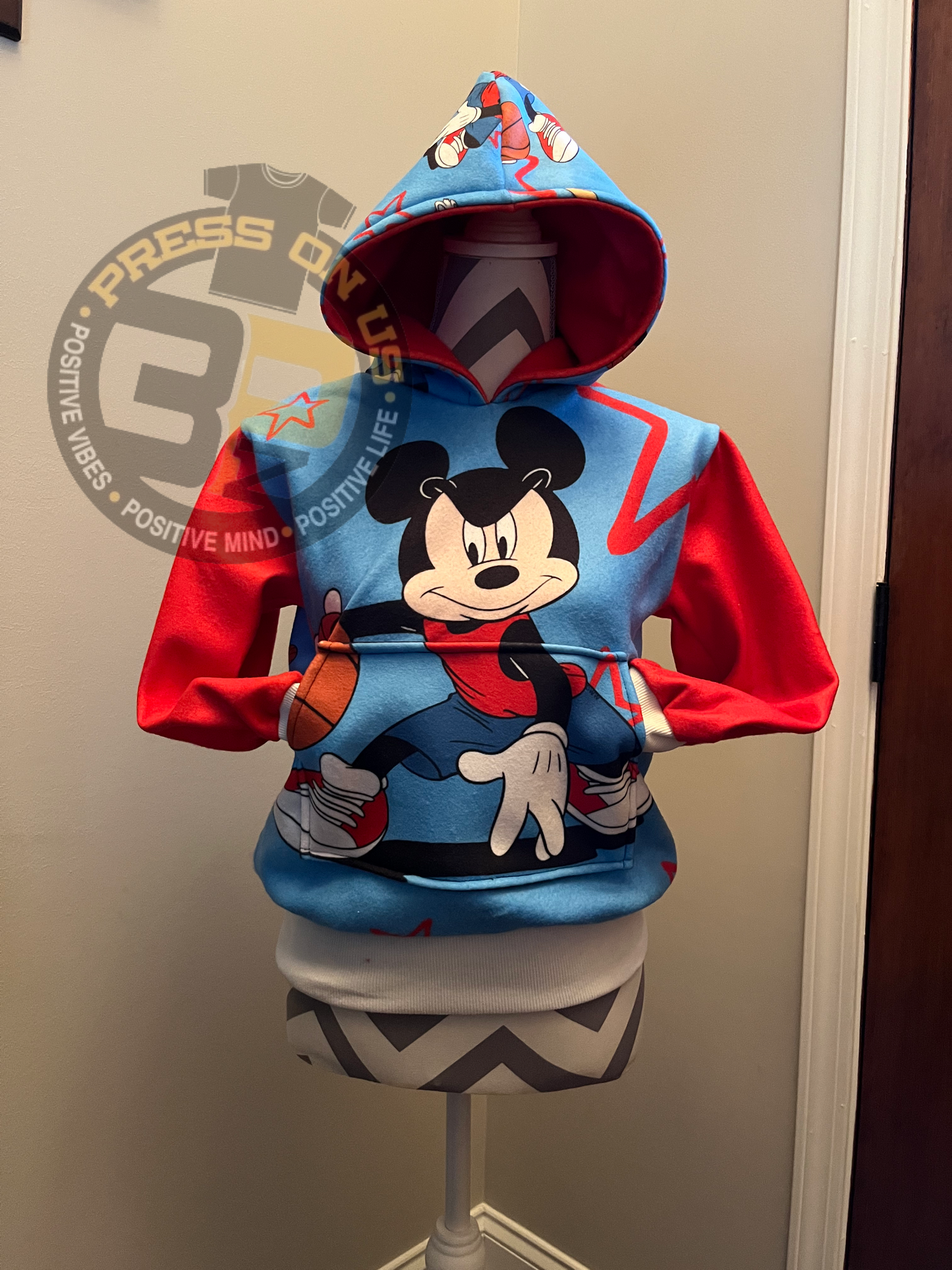 Custom Cut & Sew Hoodie | Press On Us, LLC