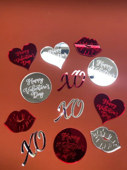 Acrylic Cake Charms and Drink Charms