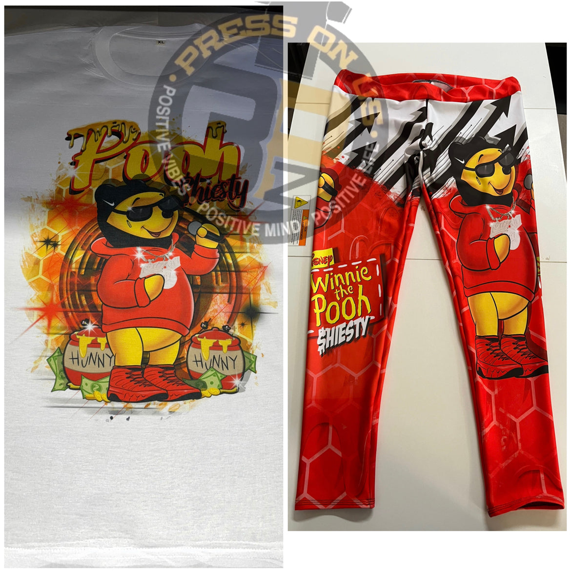Custom Cut & Sew Leggings | Press On Us, LLC