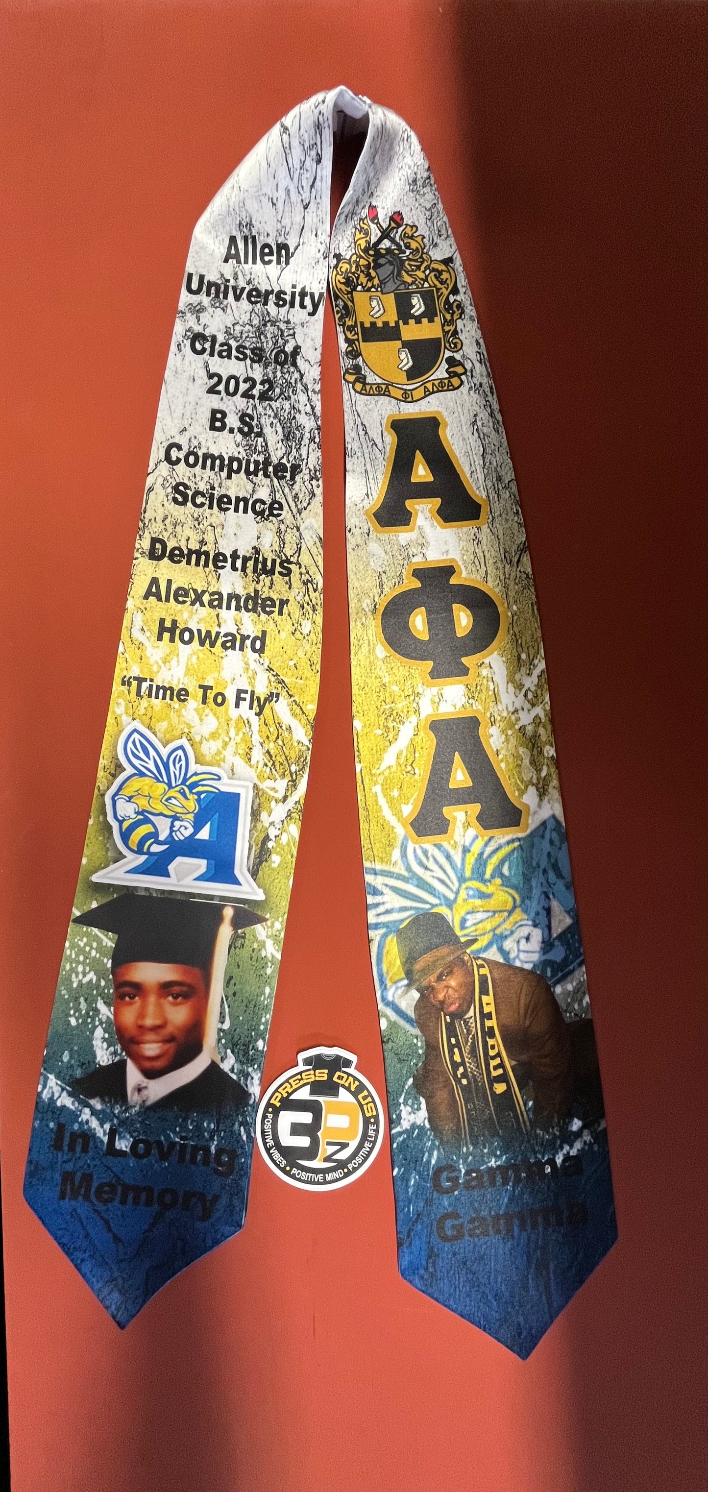 Custom Stole | Press On Us, LLC