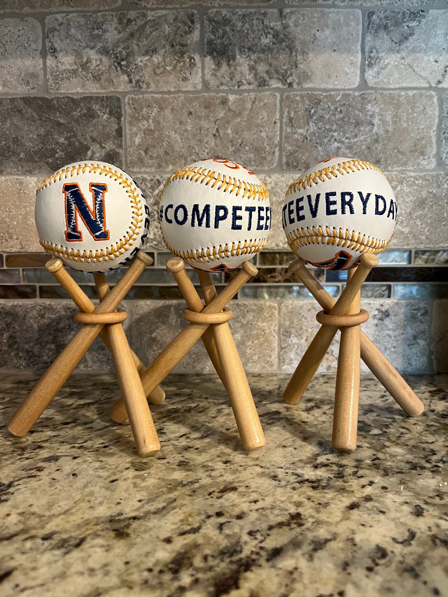 Embroidered Baseballs | Press On Us, LLC
