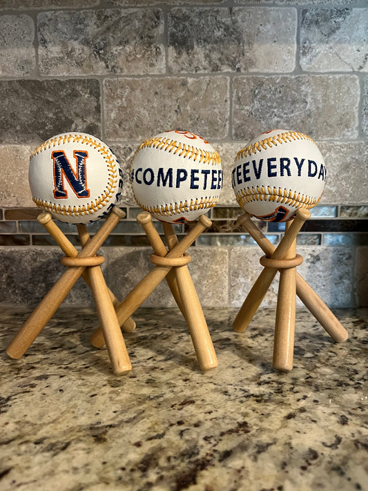 Embroidered Baseballs | Press On Us, LLC