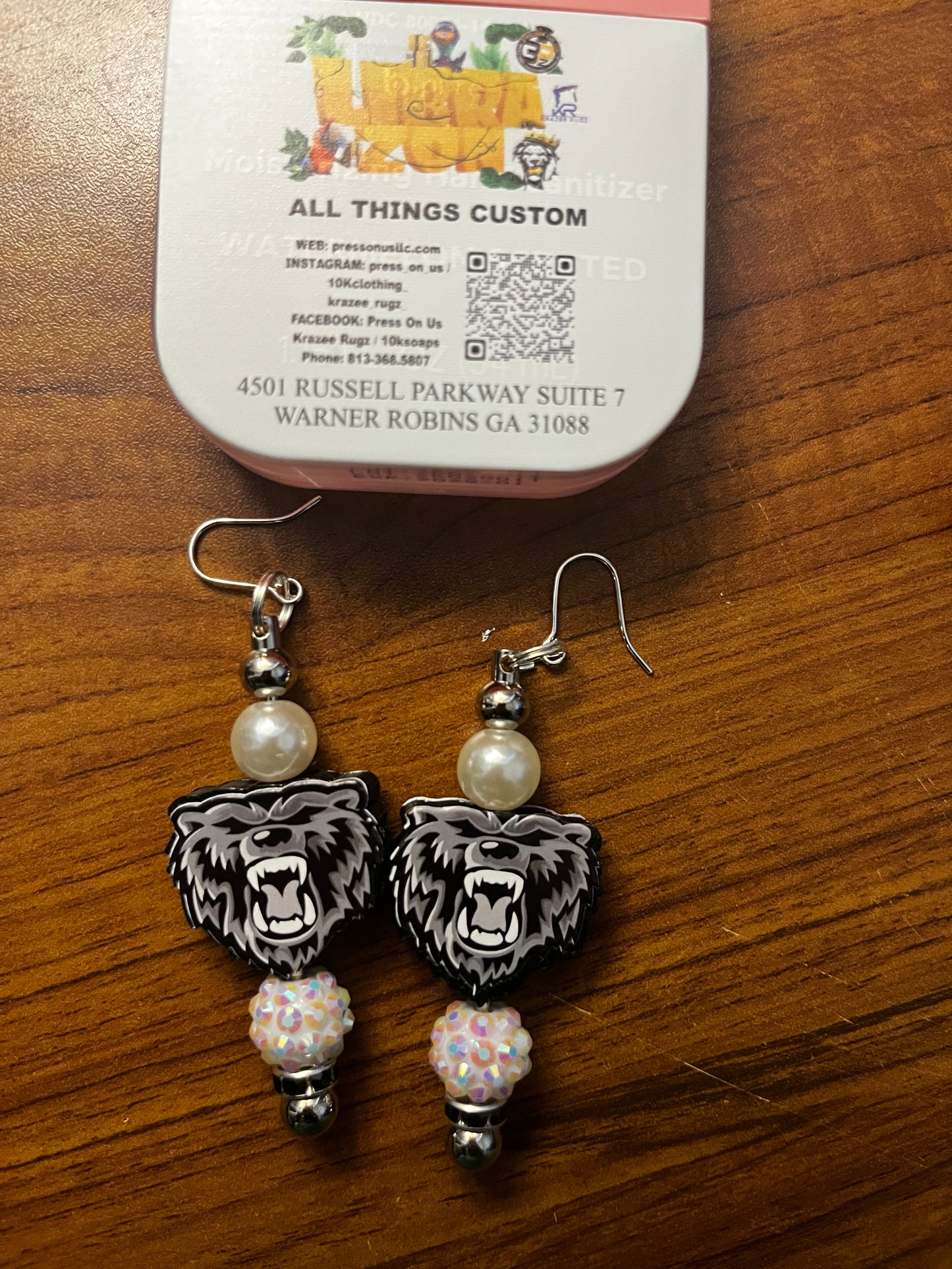 Focal Beaded Earrings