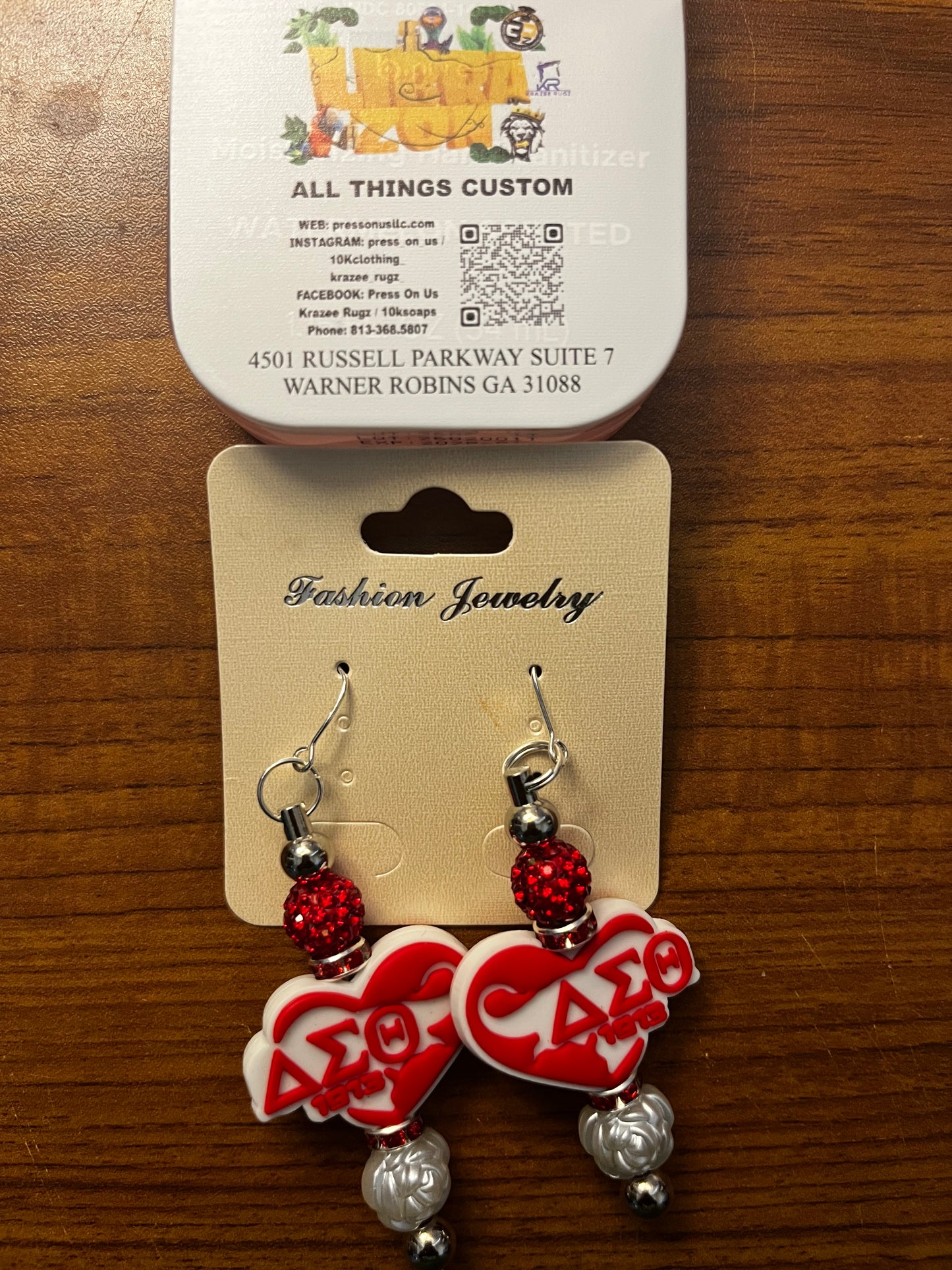 Focal Beaded Earrings