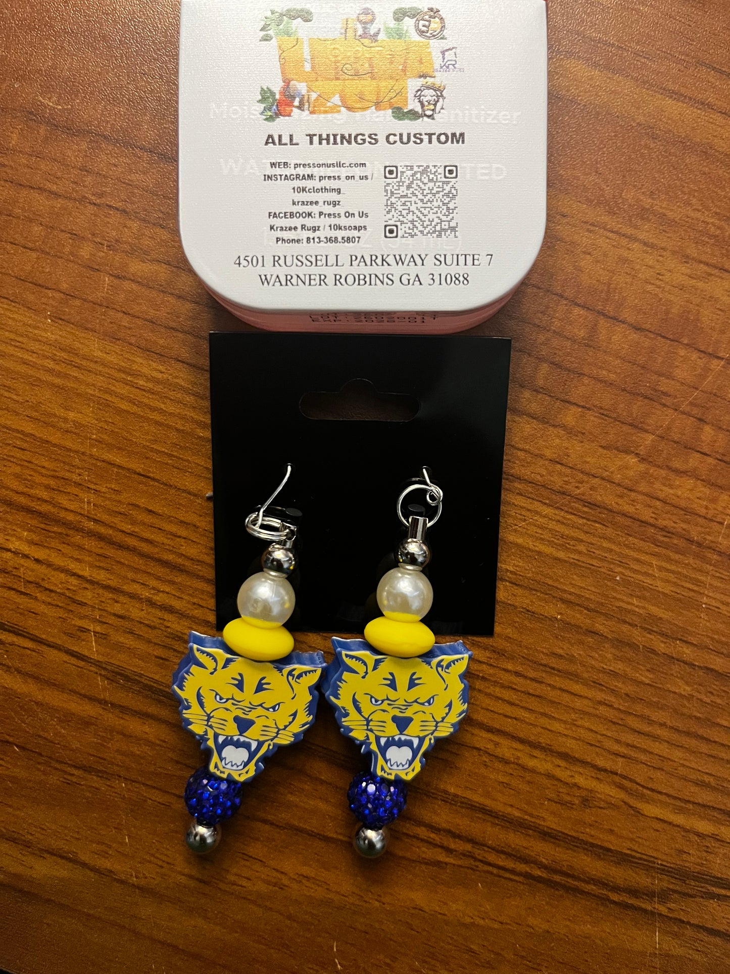 Focal Beaded Earrings