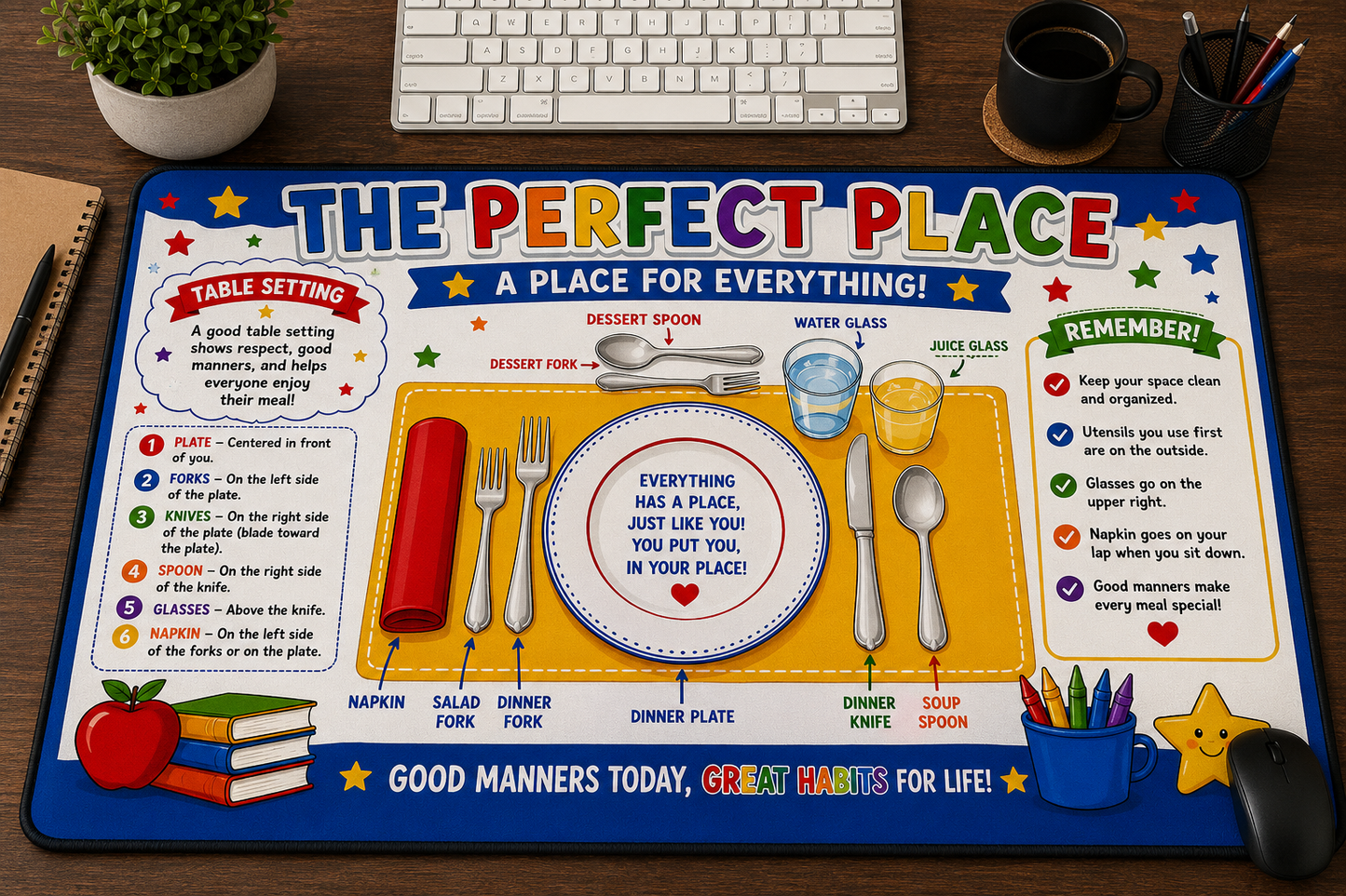 Desk Mats (24x14)