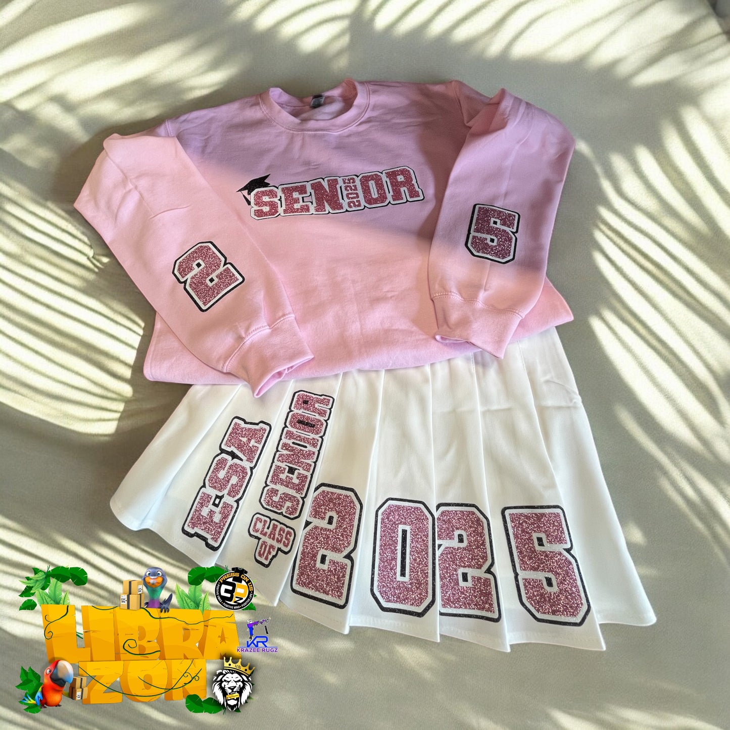 Senior/ Birthday Tennis Skirt Set | Press On Us, LLC